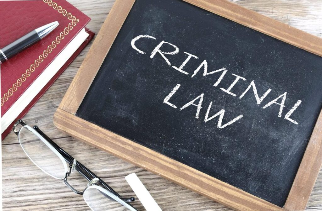 Test article for criminal law